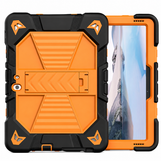 Microsoft Surface Go 4 (10.5 Inch) Rugged Shockproof Case with Kickstand (Orange)