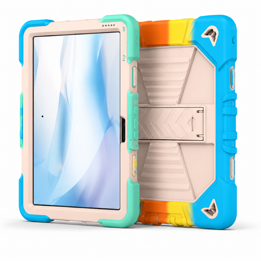 Microsoft Surface Go 3 (10.5 Inch) Rugged Shockproof Case with Kickstand (Rainbow)