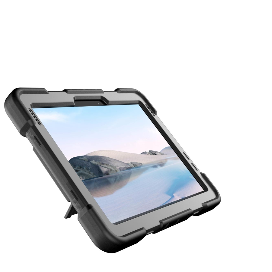 Microsoft Surface Go 2 (10.5 Inch) Rugged Shockproof Case with Kickstand (Black)