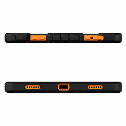 Microsoft Surface Go 3 (10.5 Inch) Rugged Shockproof Case with Kickstand (Orange)