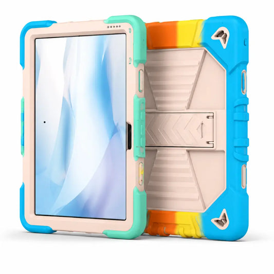 Microsoft Surface Go 2 (10.5 Inch) Rugged Shockproof Case with Kickstand (Rainbow)