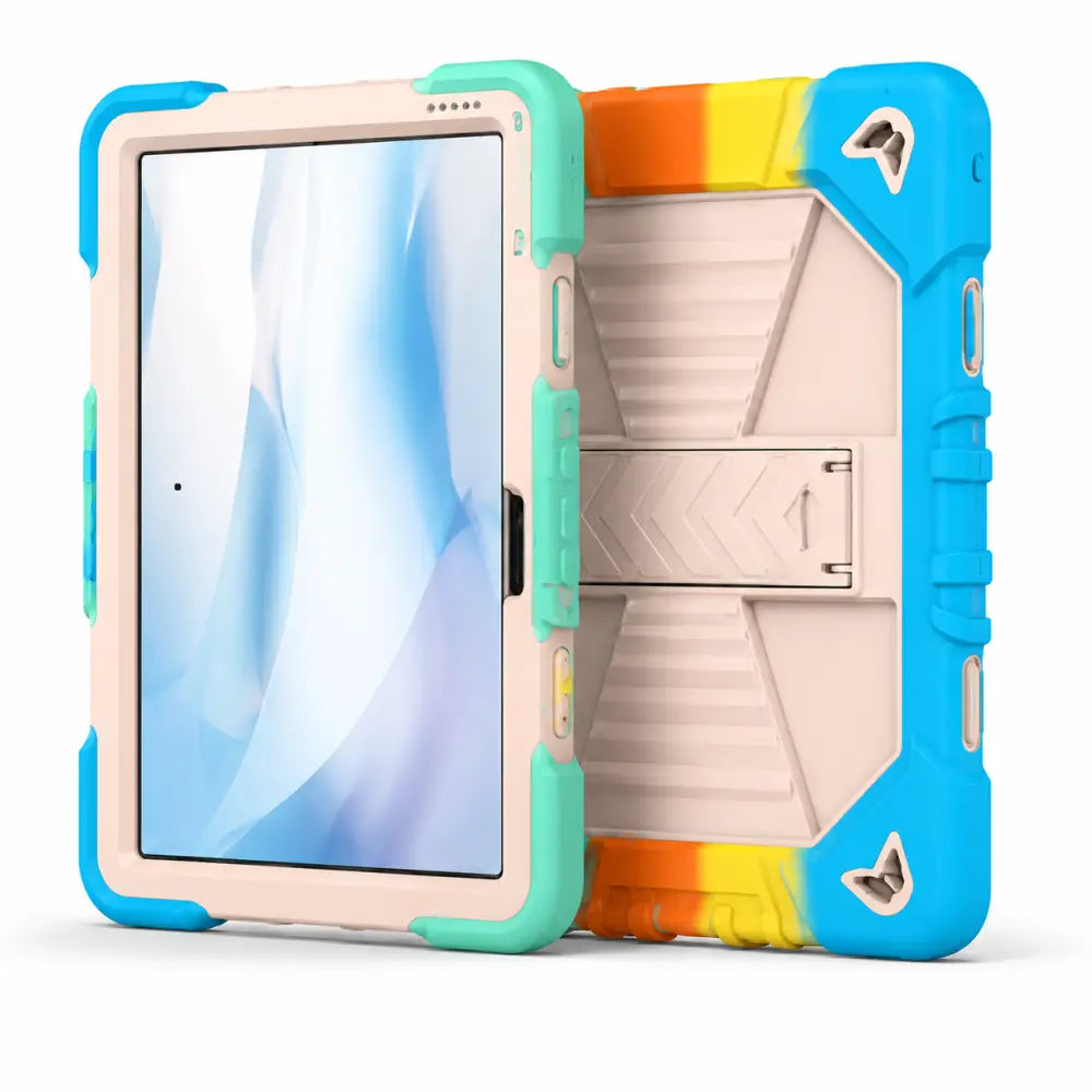 Microsoft Surface Go 4 (10.5 Inch) Rugged Shockproof Case with Kickstand (Rainbow)