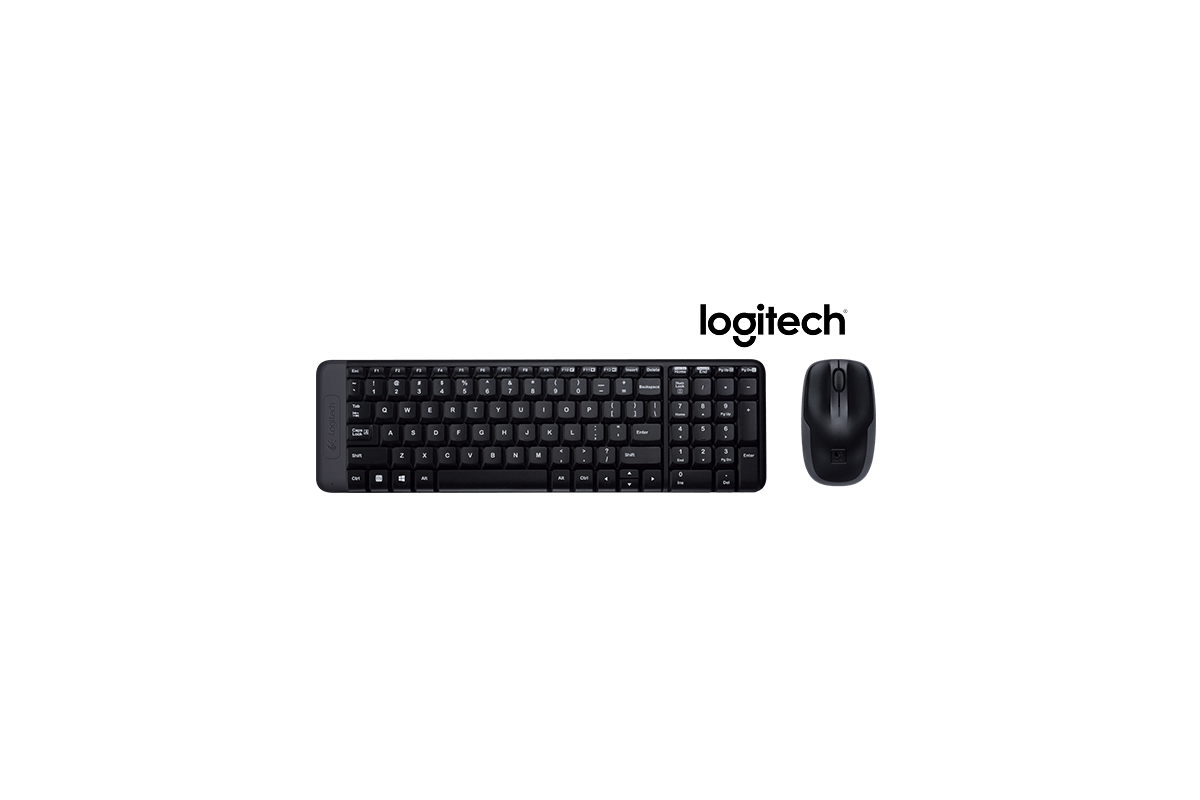 Logitech MK220 wireless keyboard and mouse