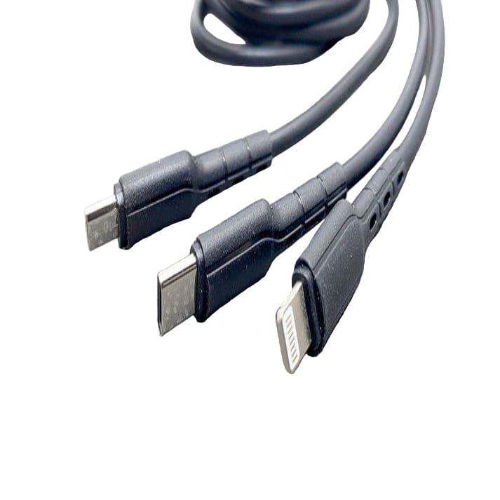 Mobigo 1.2m 3 In 1 Cable GO3TLM