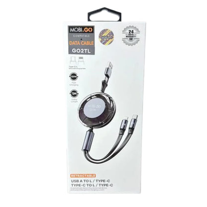 Mobigo 1m 3 in 1 Cable GO2TL