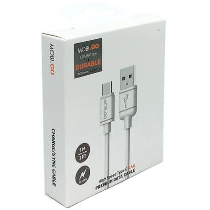 Mobigo 1m USB-A to C cable 201T