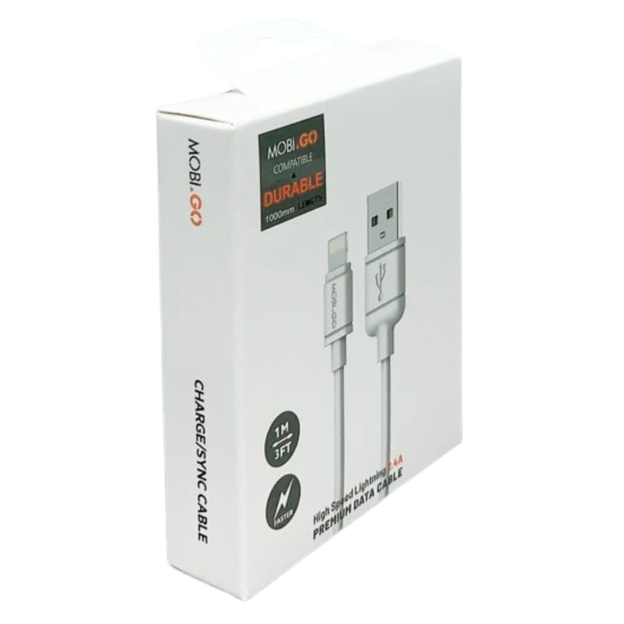Mobigo 1m USB-A to Lightning cable 201L