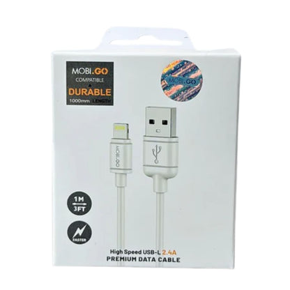 Mobigo 1m USB-A to Lightning cable 201L