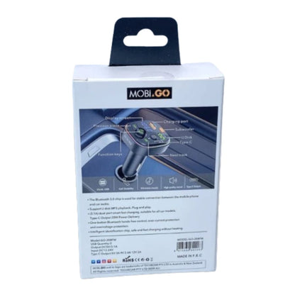 Mobigo PD 20W FM MP3 Car Charger