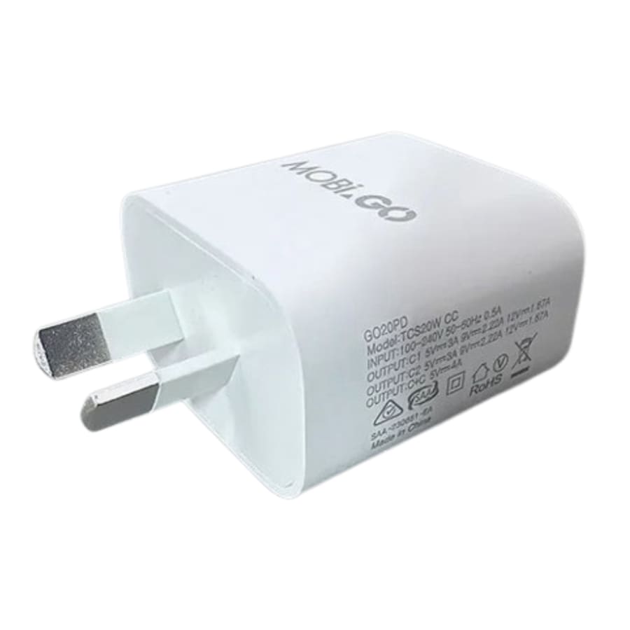Mobigo PD 20W wall charger GO20PD