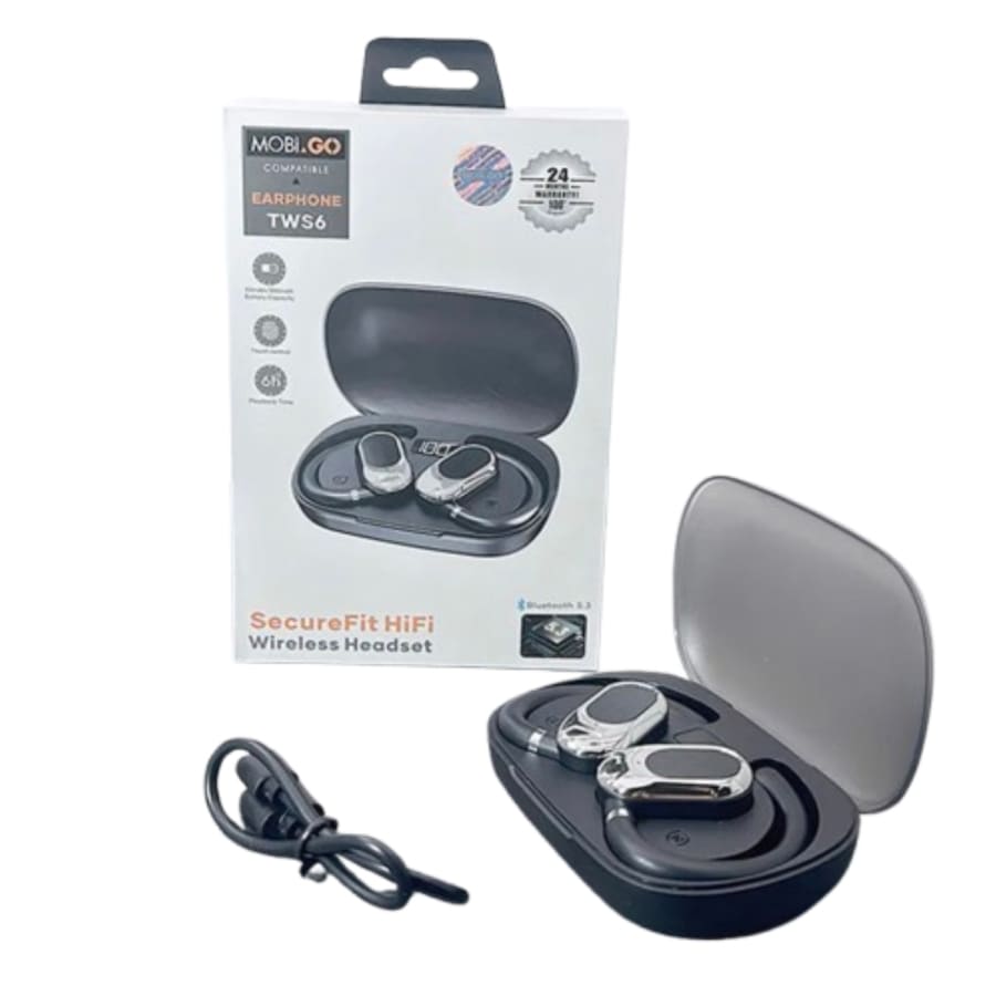 Mobigo SecureFit Wireless Earphones - TWS6