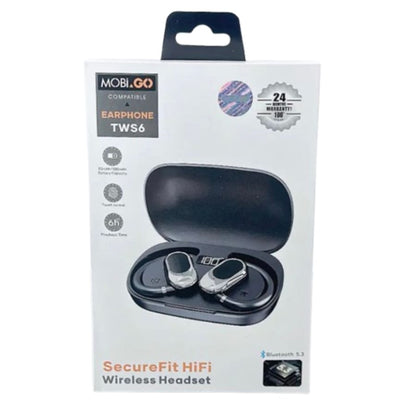 Mobigo SecureFit Wireless Earphones - TWS6