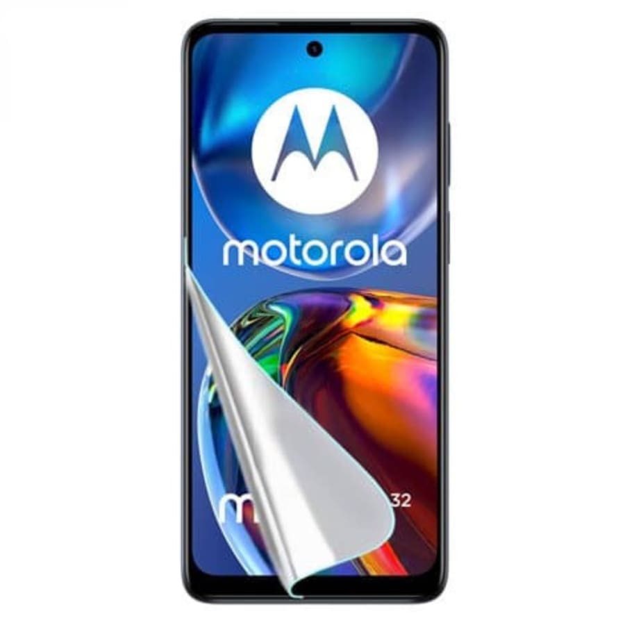 Hydrogel Screen Protector for Moto E32 (2022) (Pack of 2)