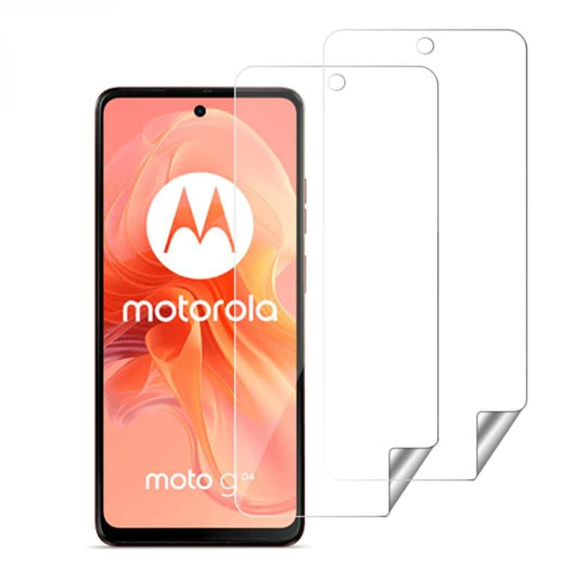 Hydrogel Screen Protector for Moto G04 (2024) (Pack of 2)