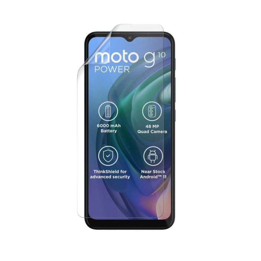 Hydrogel Screen Protector for Moto G10 Power (2021)