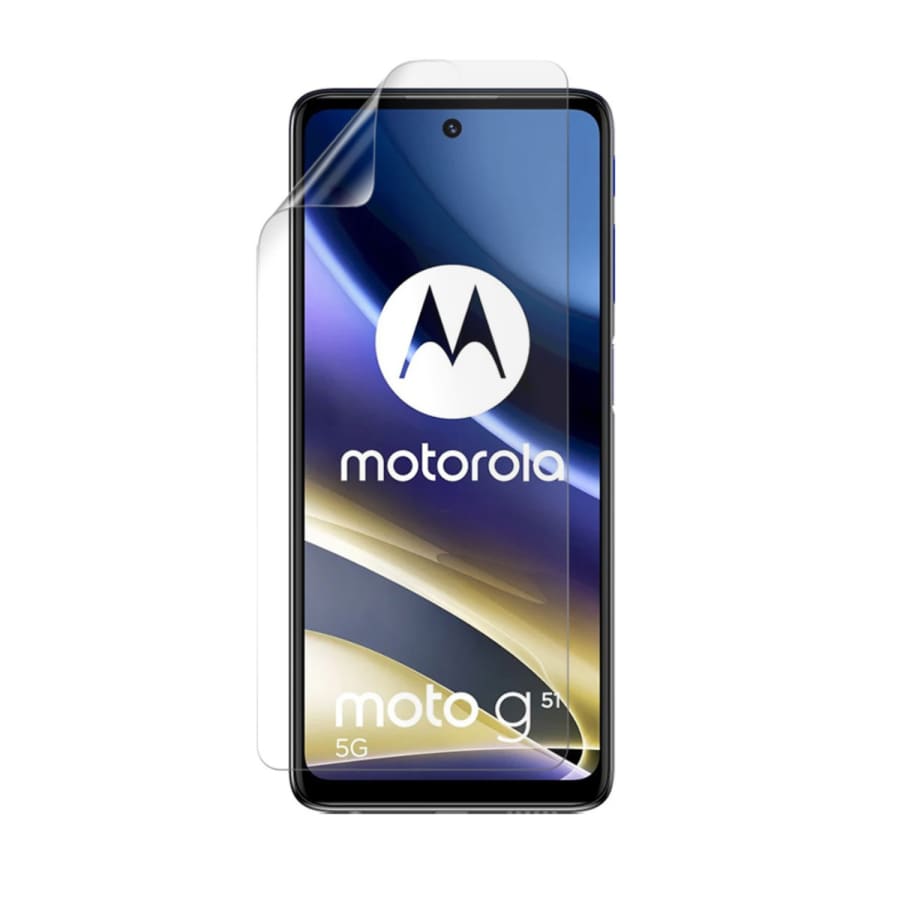Hydrogel Screen Protector for Moto G51 5G (2022) (Pack of 2)