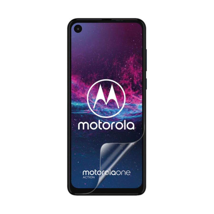 Motorola One Action Hydrogel Screen Protector (Pack of 2)