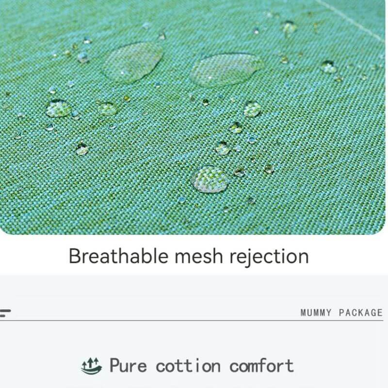 New Nappy Diaper Bag & Travel Crib-Light Green