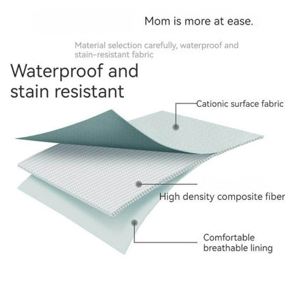 New Nappy Diaper Bag & Travel Crib-Light Green