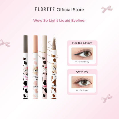FLORTTE Wow So Light Liquid Eyeliner