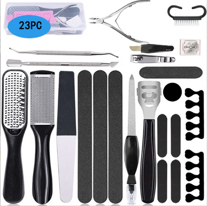 23 in 1Pedicure Kit,Professional Pedicure Tools Set for Foot Clean Care