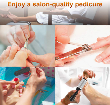 23 in 1Pedicure Kit,Professional Pedicure Tools Set for Foot Clean Care