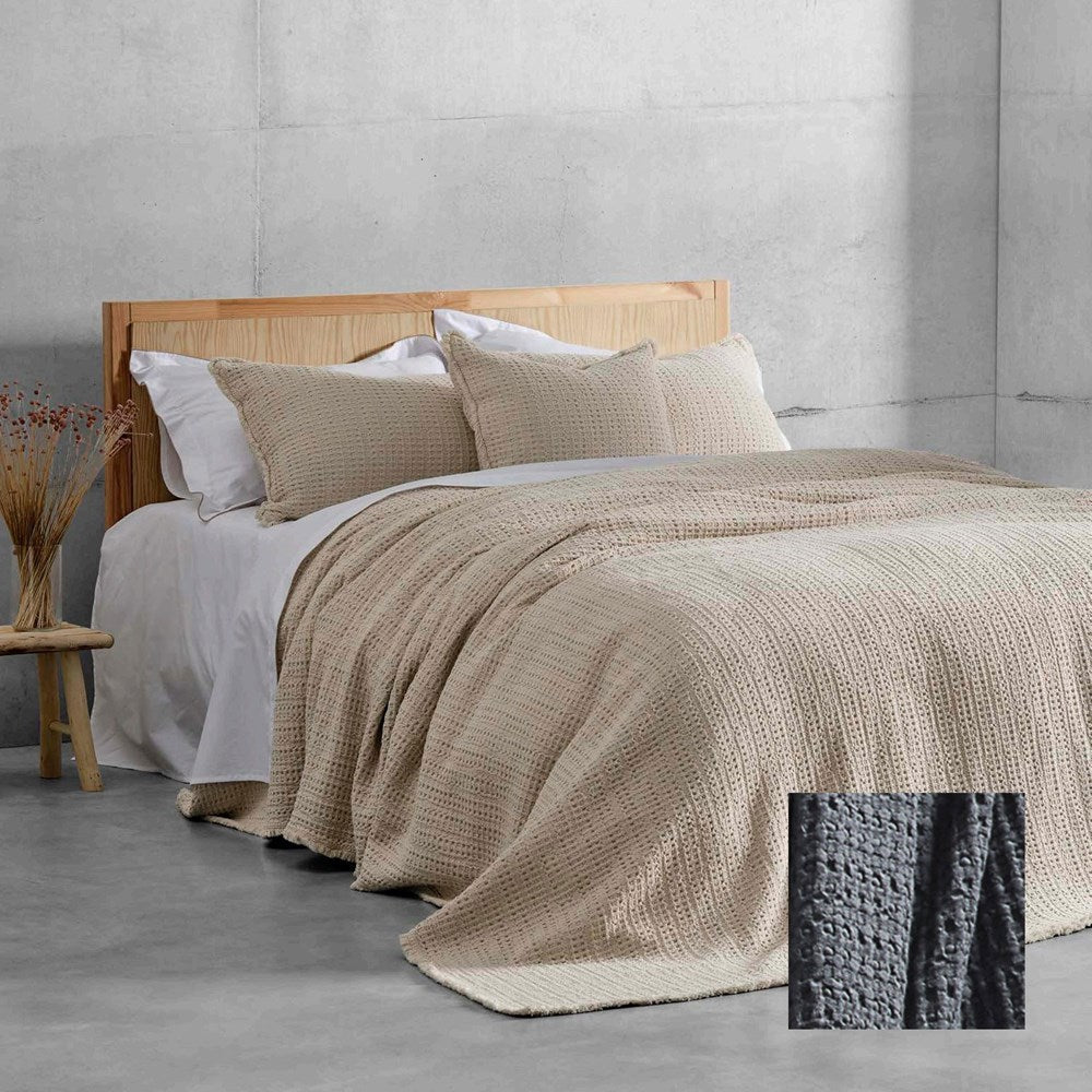 Portuguese Nasa Cotton Waffle Blanket