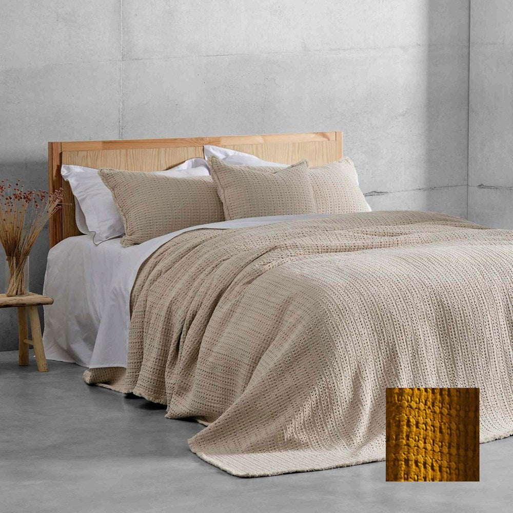Portuguese Nasa Cotton Waffle Blanket