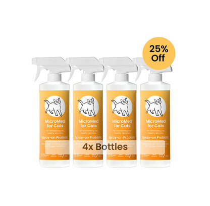 MicroMed for Cats Acute Care – 4 x 500ml Bundle