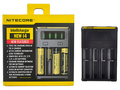 Nitecore Rechargeable battery charger i4