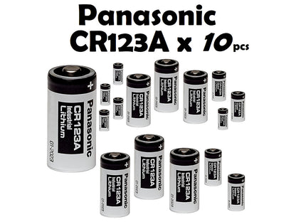 CR123A Panasonic batteries / CR123_10PSC