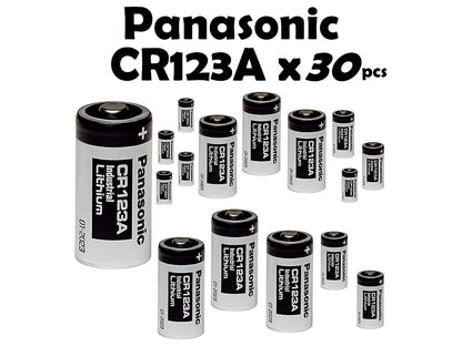 CR123A Panasonic batteries / CR123_30PSC