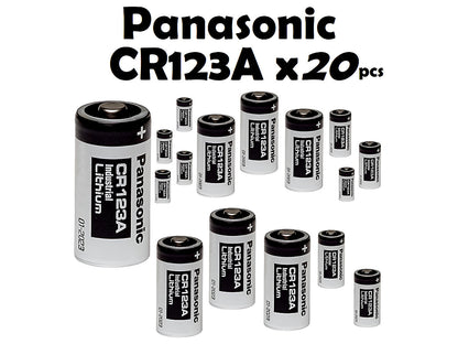 CR123A Panasonic batteries / CR123_20PSC