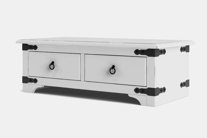 Nordic 2 Drawer Coffee Table - NZ Made at online8 furniture store Auckland