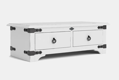 Nordic 2 Drawer Coffee Table - NZ Made at online8 furniture store Auckland