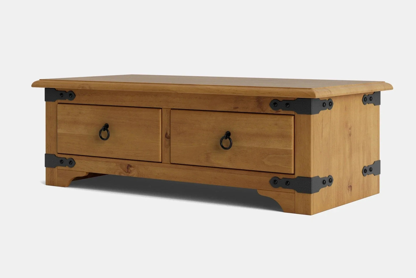 Nordic 2 Drawer Coffee Table - NZ Made at online8 furniture store Auckland