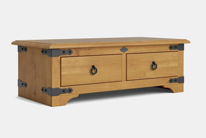 Nordic 2 Drawer Coffee Table - NZ Made at online8 furniture store Auckland