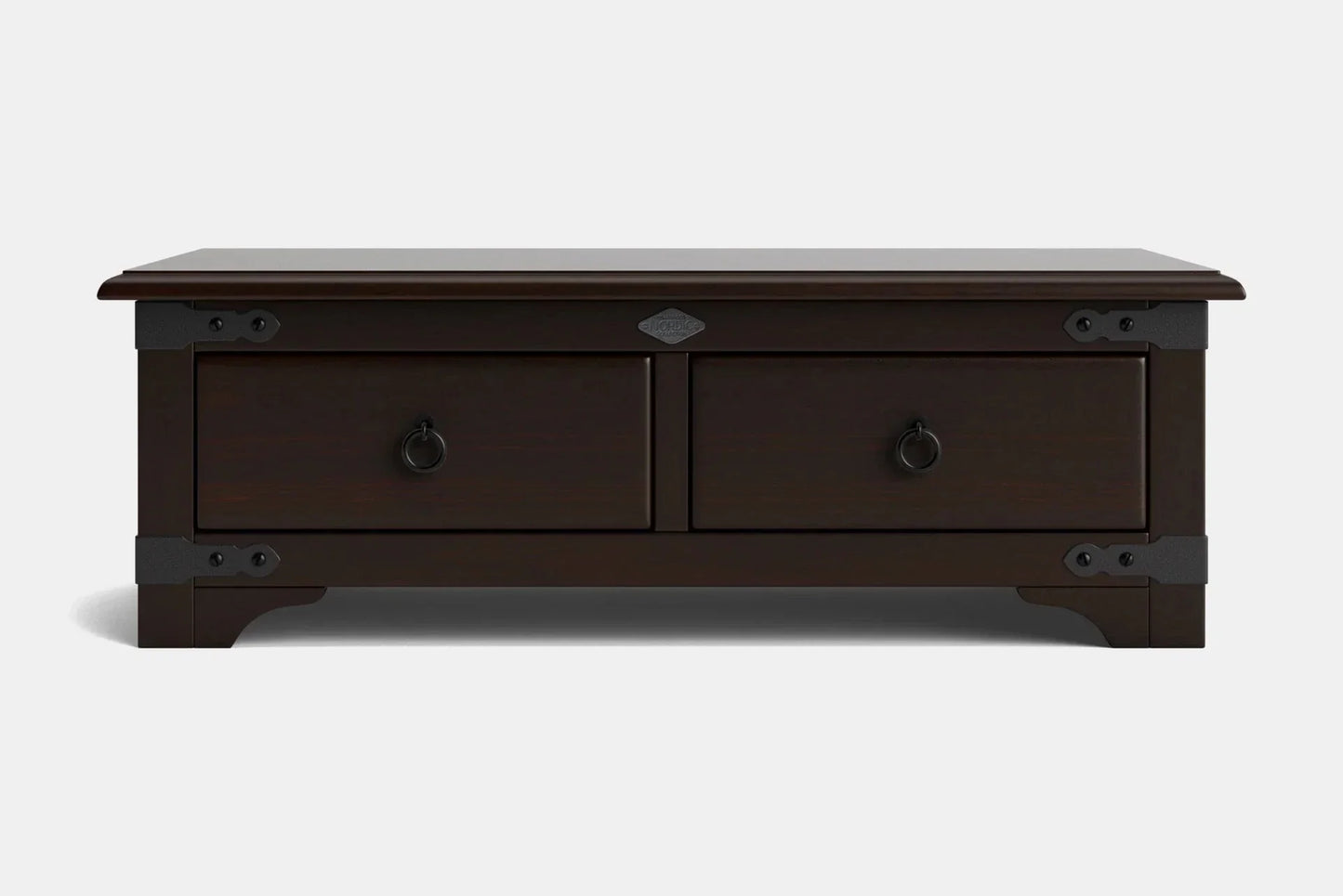 Nordic 2 Drawer Coffee Table - NZ Made at online8 furniture store Auckland