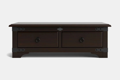 Nordic 2 Drawer Coffee Table - NZ Made at online8 furniture store Auckland