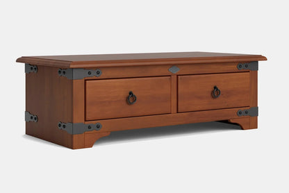 Nordic 2 Drawer Coffee Table - NZ Made at online8 furniture store Auckland
