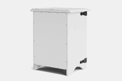 Nordic 3 Drawer Bedside Table - NZ Made at online8 furniture store Auckland