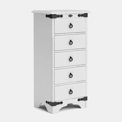Nordic 5 Drawer Slimboy - NZ Made at online8 furniture store Auckland