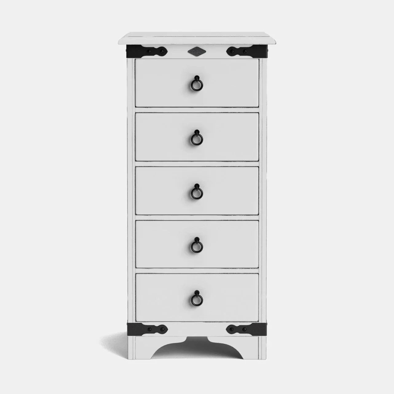 Nordic 5 Drawer Slimboy - NZ Made at online8 furniture store Auckland