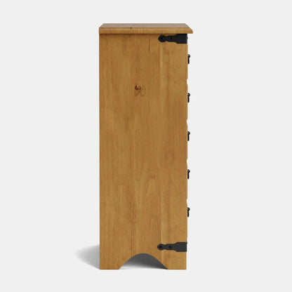 Nordic 5 Drawer Slimboy - NZ Made at online8 furniture store Auckland