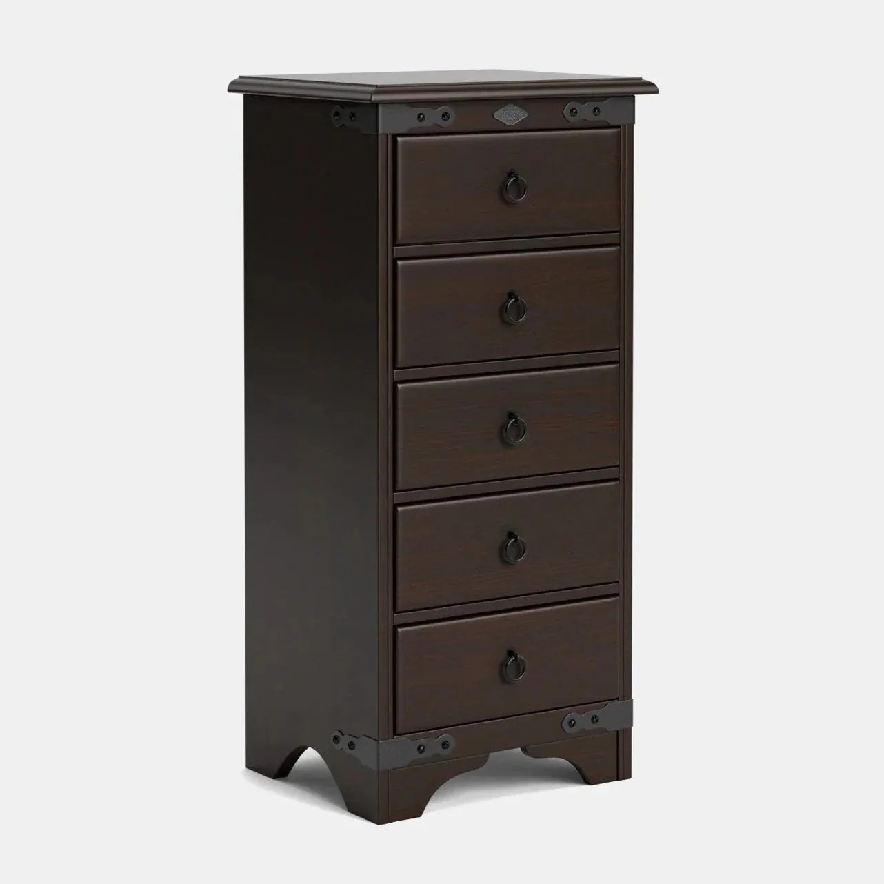 Nordic 5 Drawer Slimboy - NZ Made at online8 furniture store Auckland