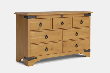 Nordic 7 Drawer Lowboy - NZ Made at online8 furniture store Auckland