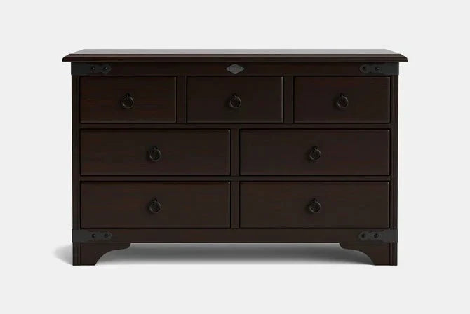 Nordic 7 Drawer Lowboy - NZ Made at online8 furniture store Auckland