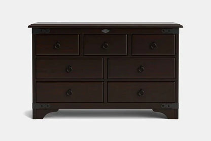 Nordic 7 Drawer Lowboy - NZ Made at online8 furniture store Auckland