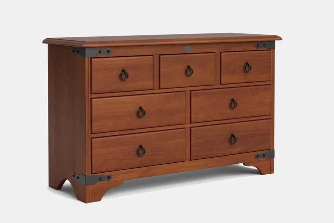 Nordic 7 Drawer Lowboy - NZ Made at online8 furniture store Auckland