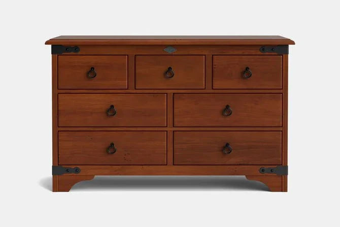 Nordic 7 Drawer Lowboy - NZ Made at online8 furniture store Auckland